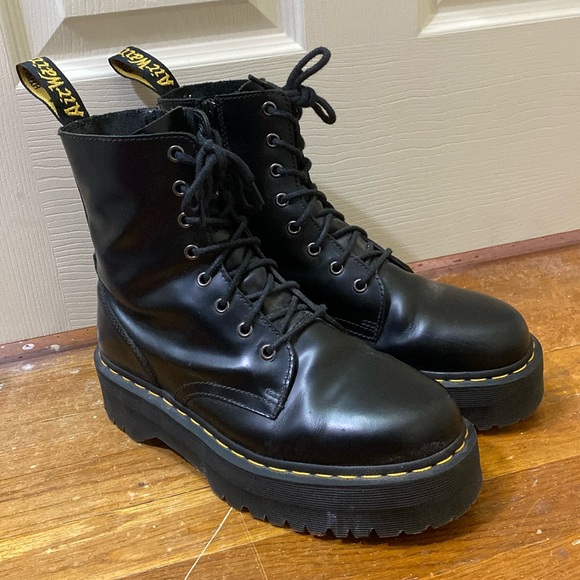 Dr. Martens Shoes - Platform Doc Marten Jadon Boots